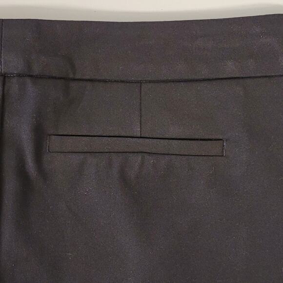 Ecru Tailored Bermuda Shorts Size 6 Black Minimalist Quiet Luxury Workwear - Picture 5 of 10